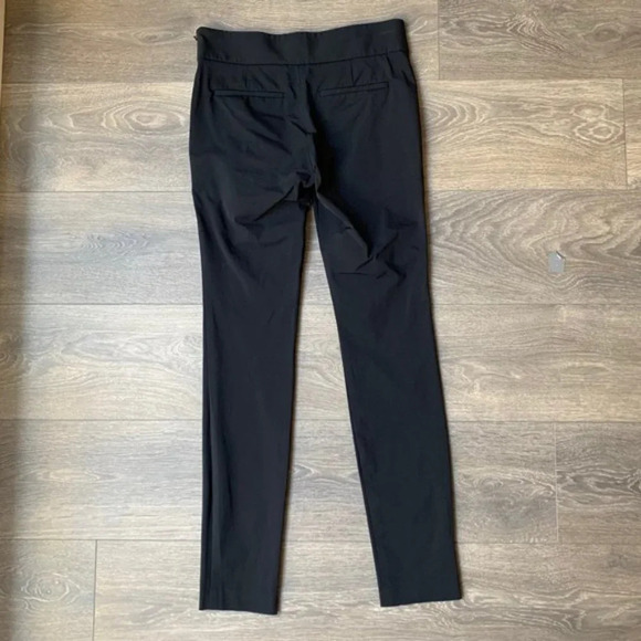 Aritzia Wilfred Free Pants Skinny Straight Leg Trouser Mid rise Black Size 2 - Picture 12 of 12